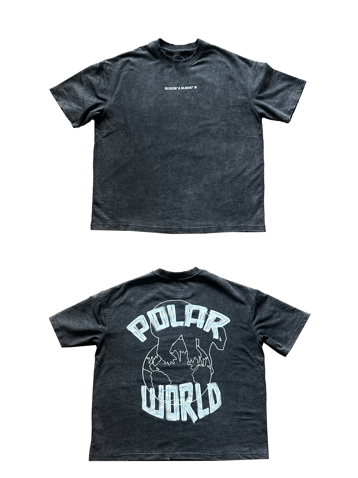 Polar World Coordinate Tee