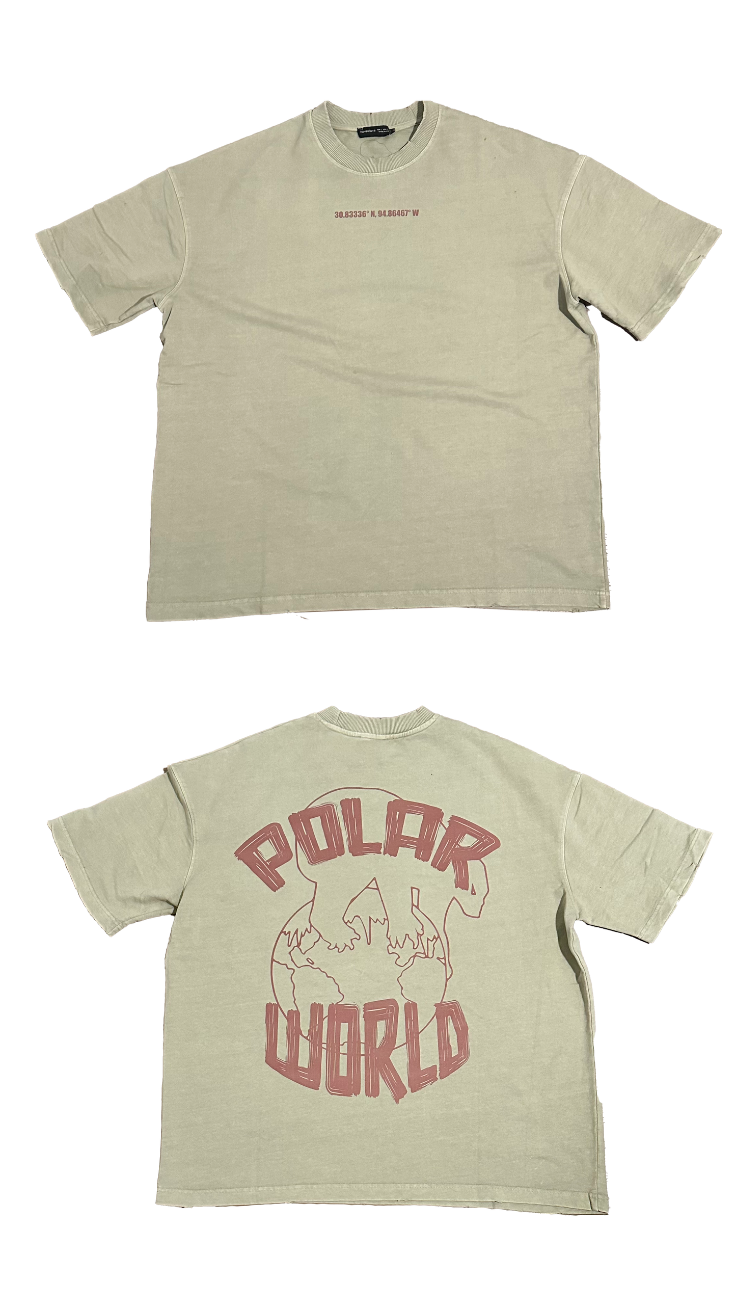 Polar World Coordinate Tee