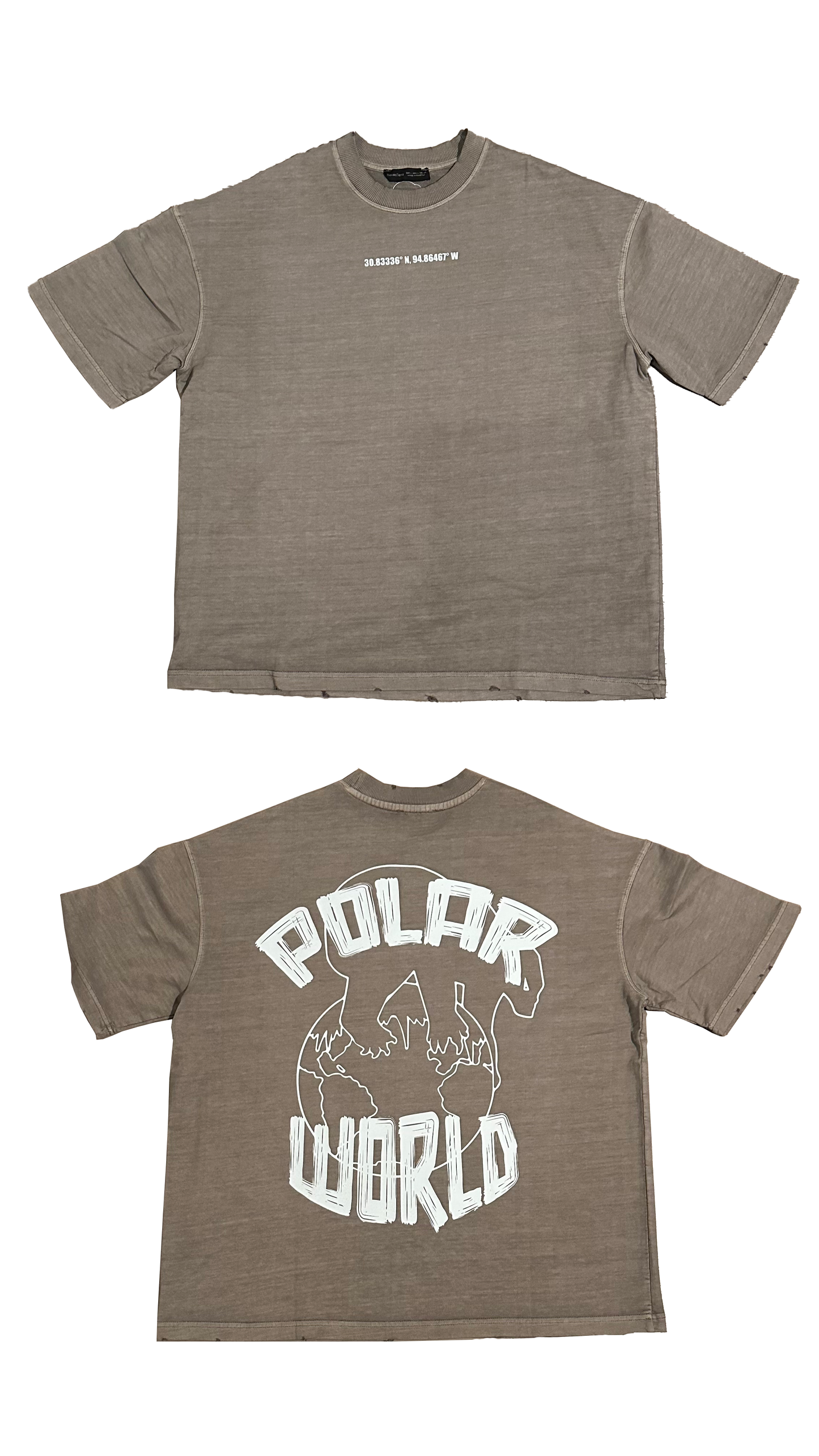 Polar World Coordinate Tee