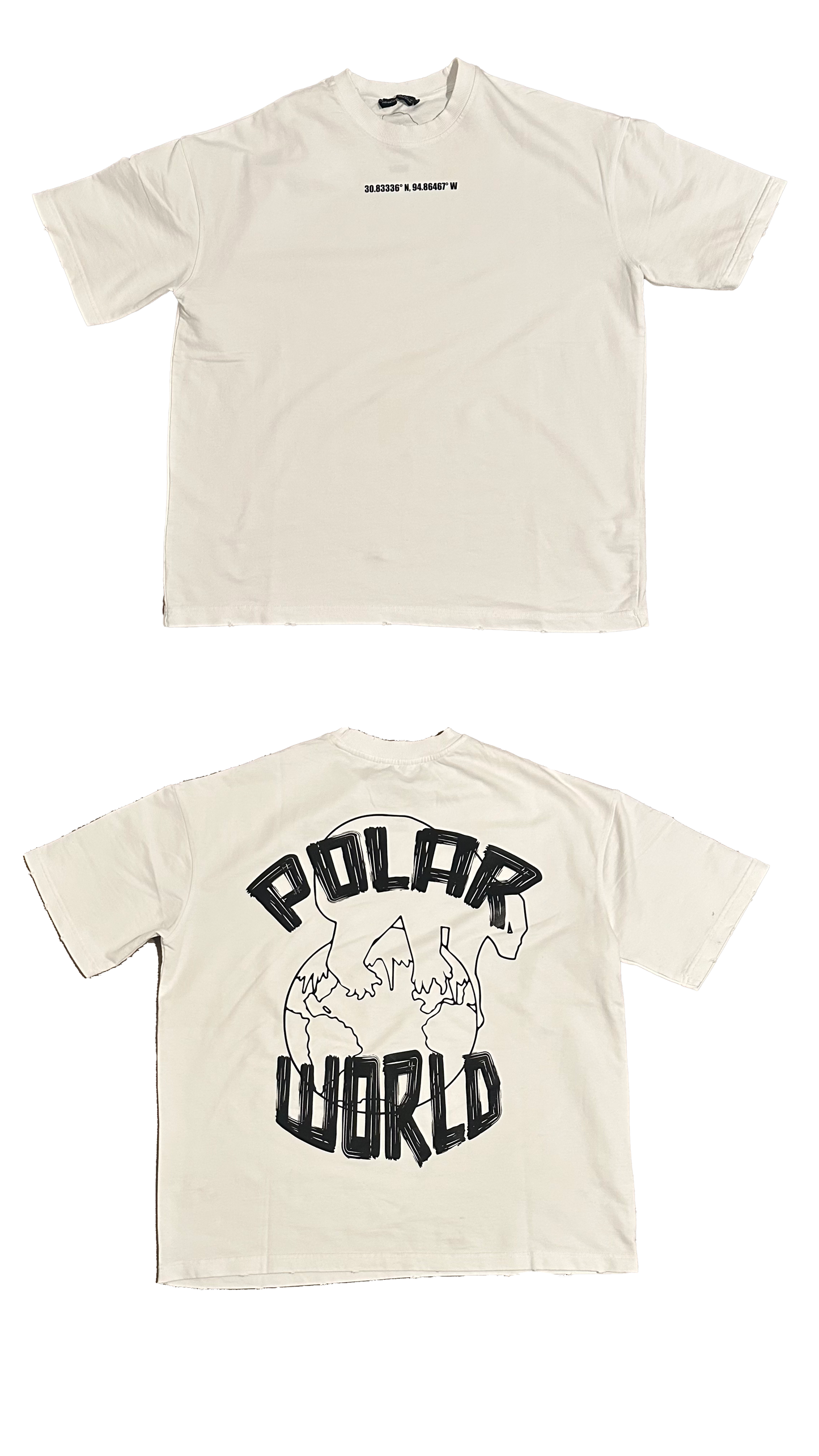 Polar World Coordinate Tee